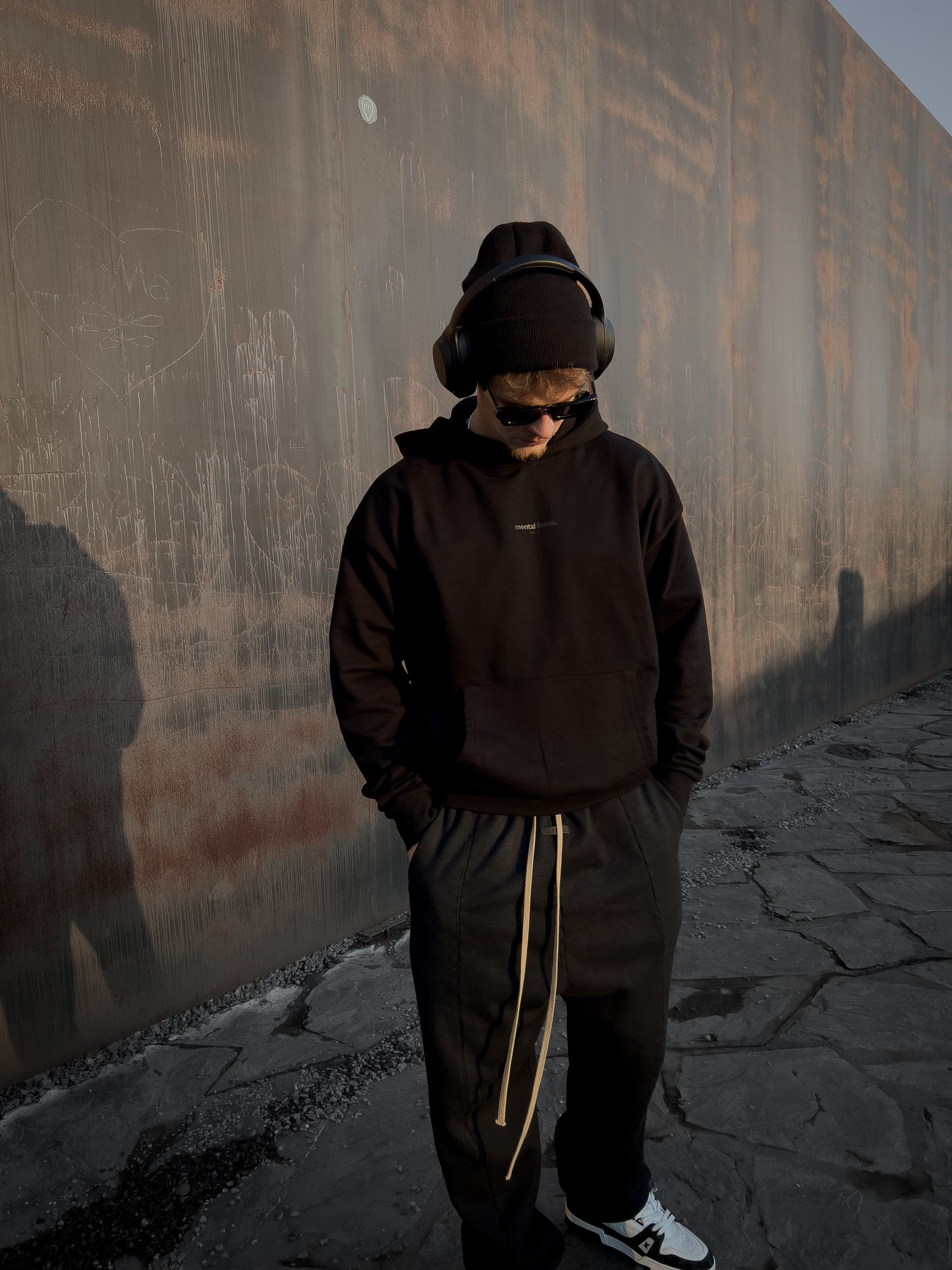 The Heavy MF Identity Hoodie - Black