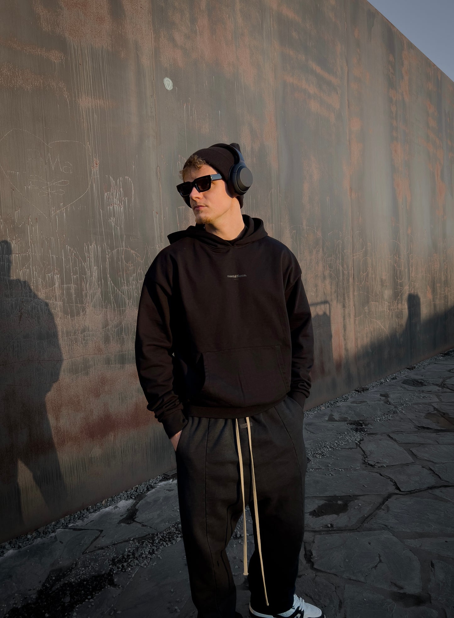 The Heavy MF Identity Hoodie - Black