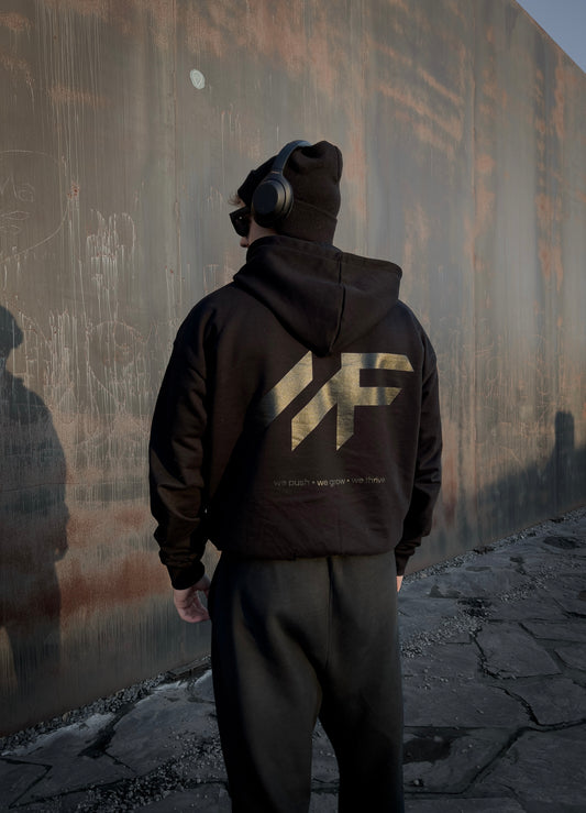 The Heavy MF Identity Hoodie - Black