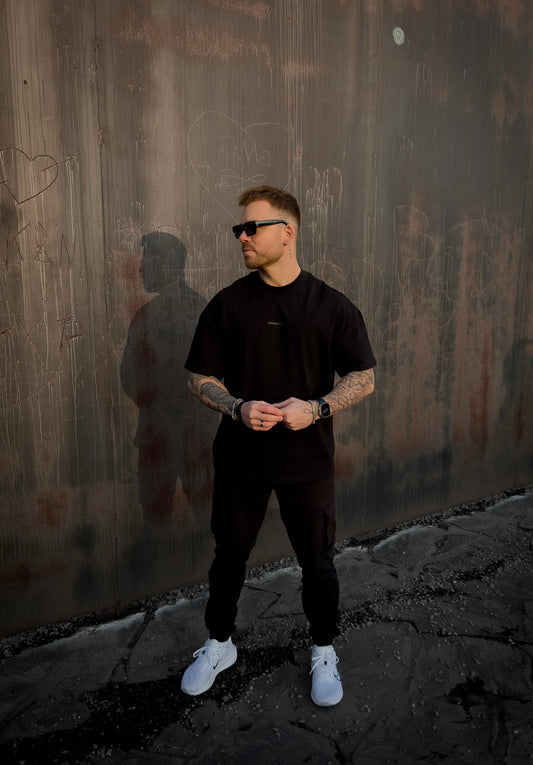 The MF Rogue Neck Tee - Black